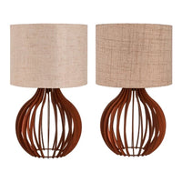 Abajur Luminária sofisticada Em Mdf