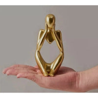 Kit com 3 estatuas pensador