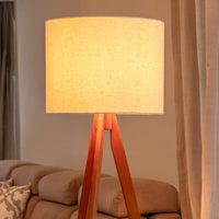 Abajur de Chão Aurora Rústica tripé